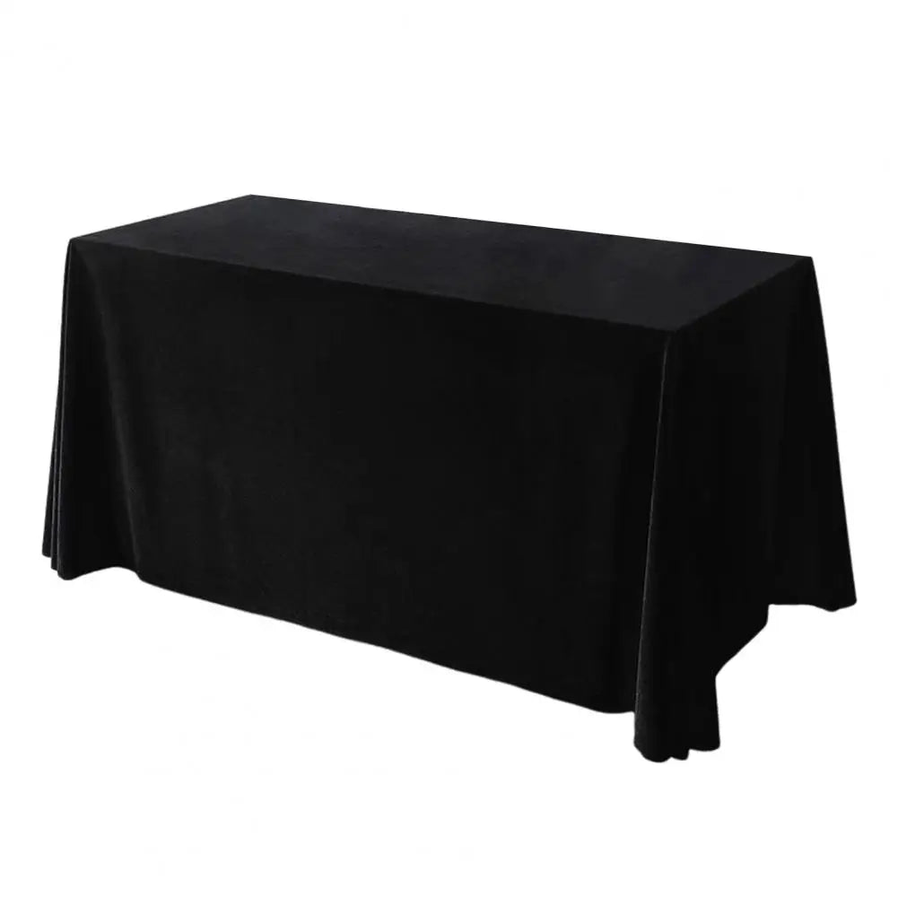 Tablecloth Oblong Shape Golden Velvet Table Banquets Party Decoration Tablecloth Hotel Restaurant Picnic Table Cover
