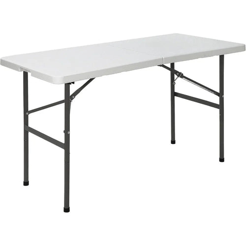 4ft Plastic Folding Table Lightweight  for Camping Picnic Folding  Outdoor  Picnic Folding Desk