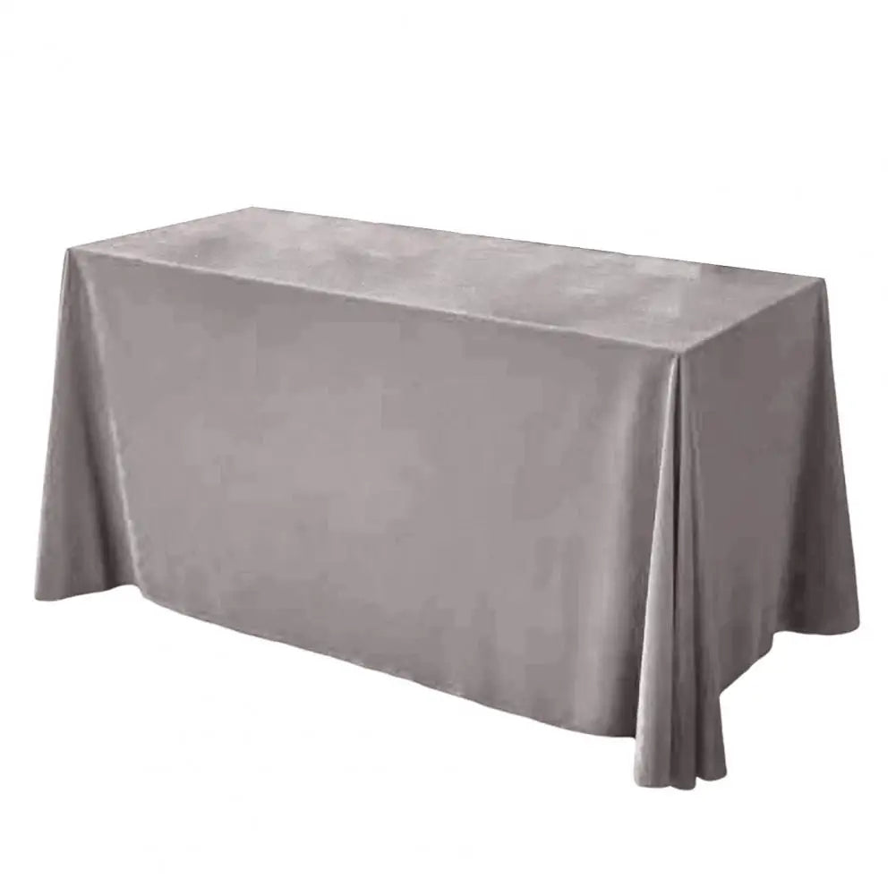 Tablecloth Oblong Shape Golden Velvet Table Banquets Party Decoration Tablecloth Hotel Restaurant Picnic Table Cover