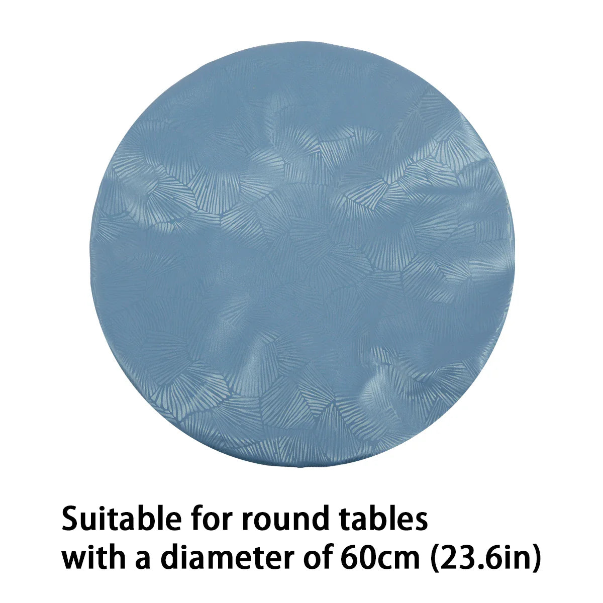 Felt Card Table Game Cover Round Tablecloth Poker Table Cover  Game Table Topper Mat Elastic Card Game Table Protector